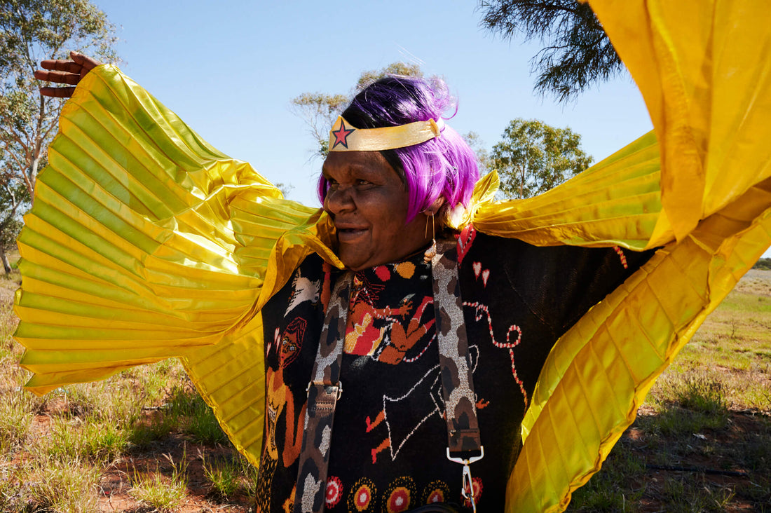Yankunytjatjara artist Kaylene Whiskey